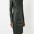 women's lambskin leather dress long sleeve design sophisticated