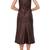 women's lambskin leather dress sleeveless fit authentic