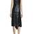 women's lambskin leather dress sleeveless cut superior