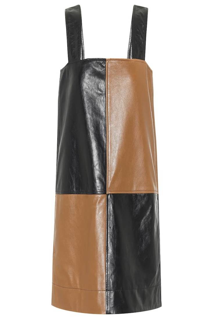 women's black lambskin leather dress form fitting bodycon style premium