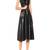 women's lambskin leather dress sleeveless cut refined