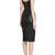 women’s genuine lambskin leather dress black leather midi dress short sleeve dress
