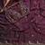 Wine Color embroidery sequence work chiffon Saree