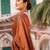  copper handloom cotton tissue saree