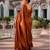  copper handloom cotton tissue saree