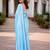  aqua blue handloom cotton tissue saree