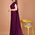Designer Solid Fandy Satin Saree With Unstitched  Blouse piece