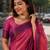  pink handloom cotton tissue saree