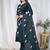 Morpich embroidered  vertical cotton straight kurti pant dupatta set