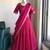 Ranipink Viscose Georgette Zari Weaving Border With all over Chex with Hand dying Lehenga Choli with Dupatta