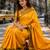  yellow handloom cotton tissue saree