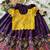 Space silk elephant mission embroidered work kids lehenga choli set