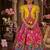 Designer viscose natural crepe position with kalamkari work gown koti