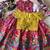 Designer viscose natural crepe position with kalamkari work gown koti