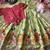 Designer viscose natural crepe position with kalamkari work gown koti