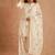 Off white embroidery  cotton silk full stitched farshi salwar