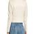 Women’s genuine  design soft lambskin leather jacket biker slim fit white color