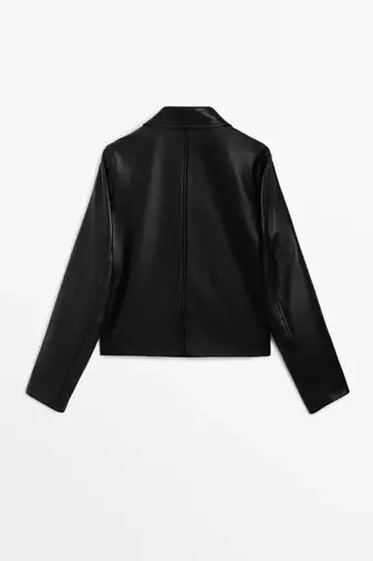 women's black lambskin leather jacket classic zip up style superior