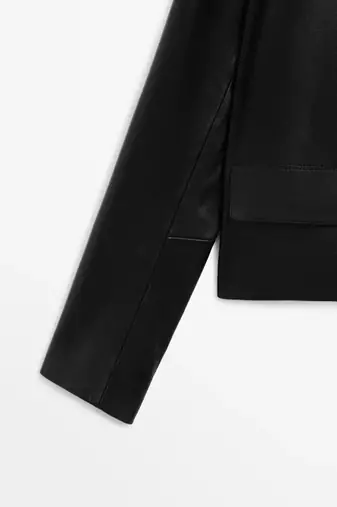 women's black lambskin leather jacket classic zip up style superior