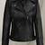 Premium women’s real lambskin leather jacket  design slim fit  classic