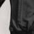Women’s genuine soft black hoodie lambskin leather jacket moto biker slim fit classic