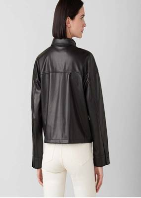 women's black lambskin leather biker jacket classic moto zip style authentic high quality 2