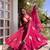 New womens trending  flared anarkali suit with gold floral embroidery gown set