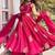 New womens trending  flared anarkali suit with gold floral embroidery gown set