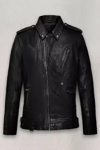 women's black lambskin leather jacket classic zip up style classic