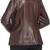 Women tan brown genuine leather jacket slim fit handmade premium lambskin