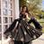 New womens trending  flared anarkali suit with gold floral embroidery gown set
