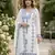 New  trendy embroidered cotton thread work kurta set