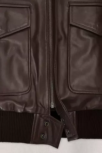 women's brown lambskin leather jacket classic zip up style genuine