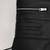 Women's  black lambskin leather jacket-asymmetric zipper & waist belt style