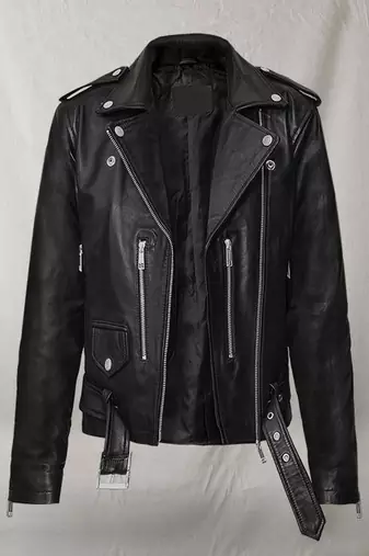 women's black premium lambskin leather jacket asymmetrical zip closure exclusive