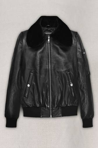 women's black lambskin leather jacket classic zip up style luxury
