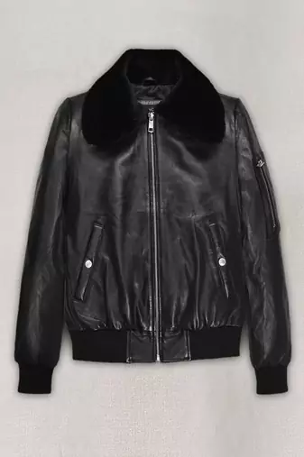 women's black lambskin leather jacket classic zip up style luxury