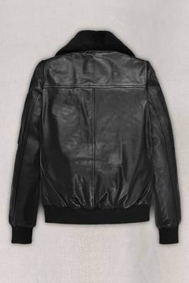 women's black lambskin leather jacket classic zip up style luxury 2