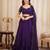Purple Art Silk Embroidery Sequence work Lehenga Choli with Dupatta For Women