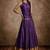 Purple Silk Lehenga Set