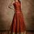 Orange Silk Lehenga Set