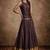 Dark Wine Silk Lehenga Set