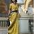 elegant tissue linen saree 