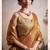 yellow designer party wear & festive sarees