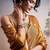 yellow designer party wear & festive sarees