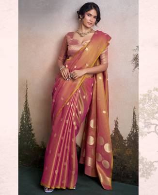 pink party wear & festive sarees 2