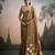 golden designer party wear & festive sarees