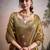 golden designer party wear & festive sarees