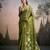 green designer party wear & festive sarees