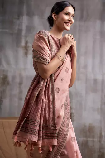 modal cotton saree elegant soft cotton sarees